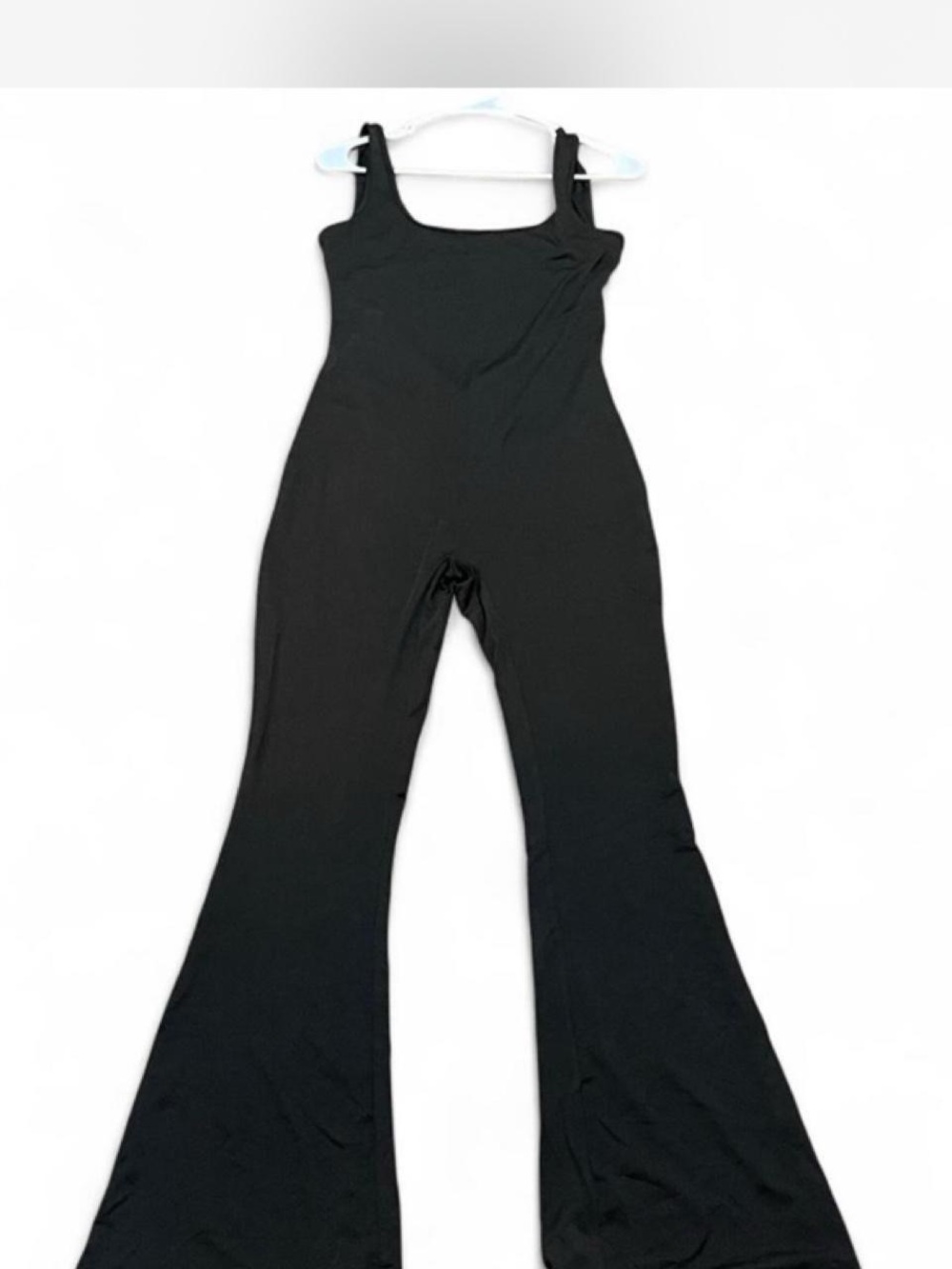 Black Stretch One-Piece Jumpsuit